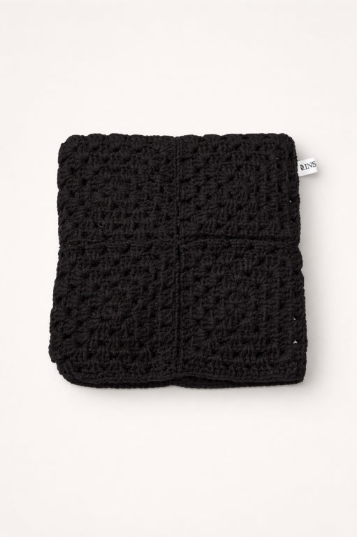 Black Crochet Cat Hat